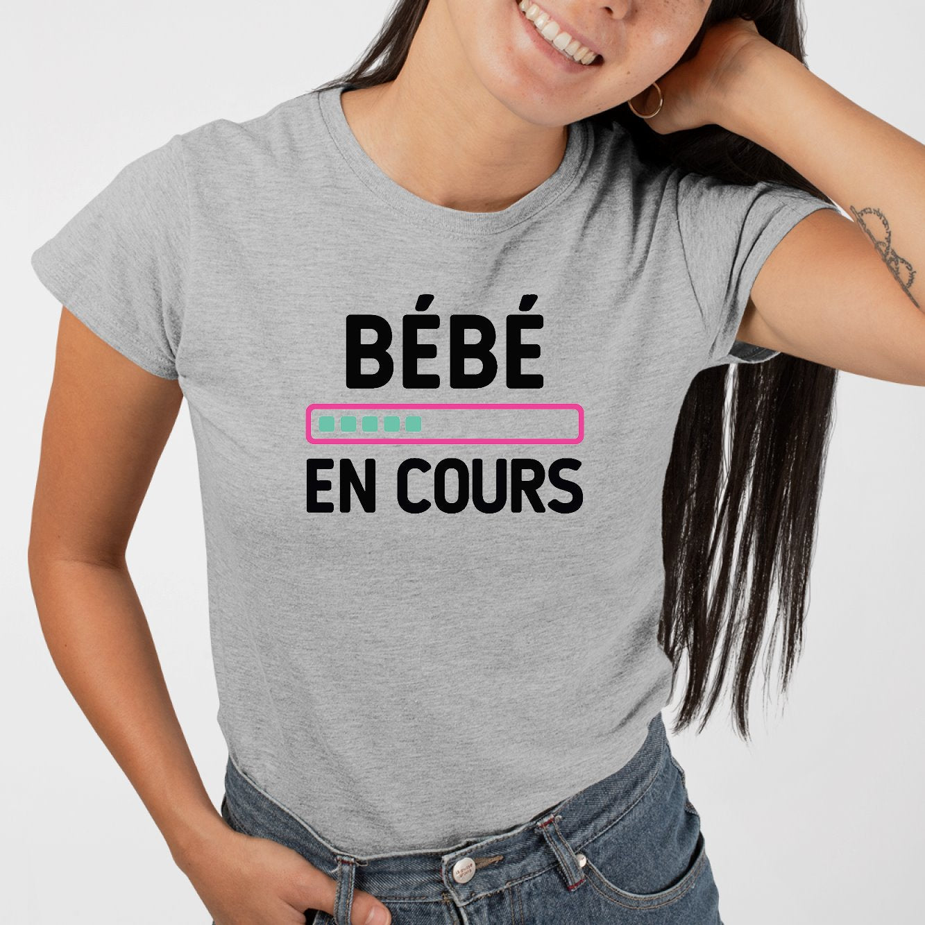 T Shirt Femme B b en cours