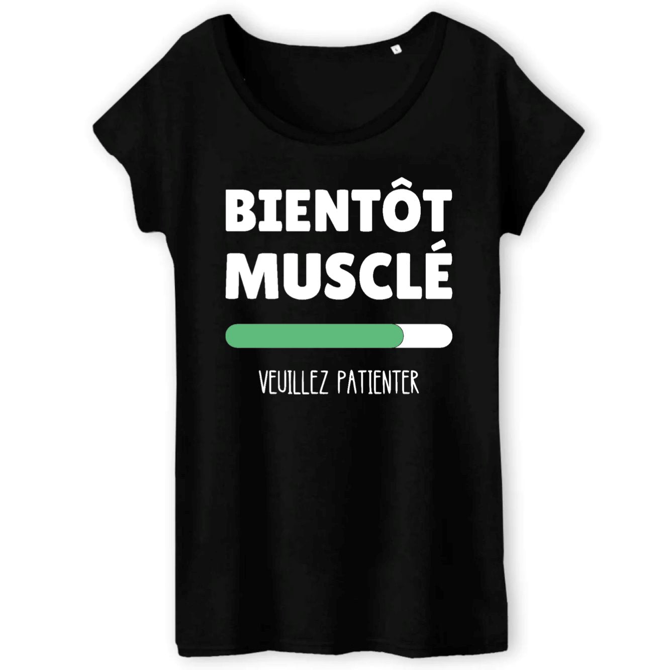T-Shirt Femme Bientôt musclé 