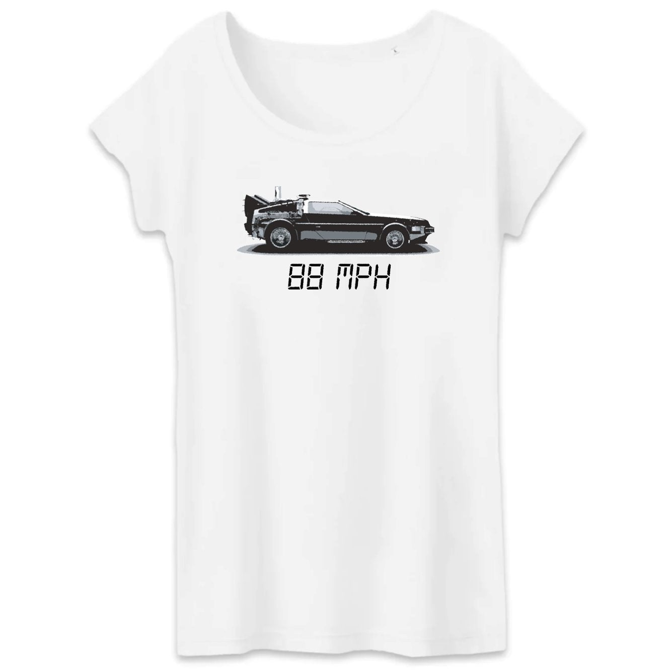 T-Shirt Femme Delorean 88 MPH 