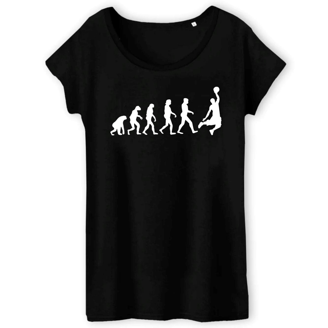 T-Shirt Femme Évolution basket 