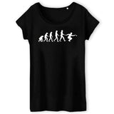 T-Shirt Femme Évolution pétanque 