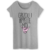 T-Shirt Femme Grizou appelle moi 