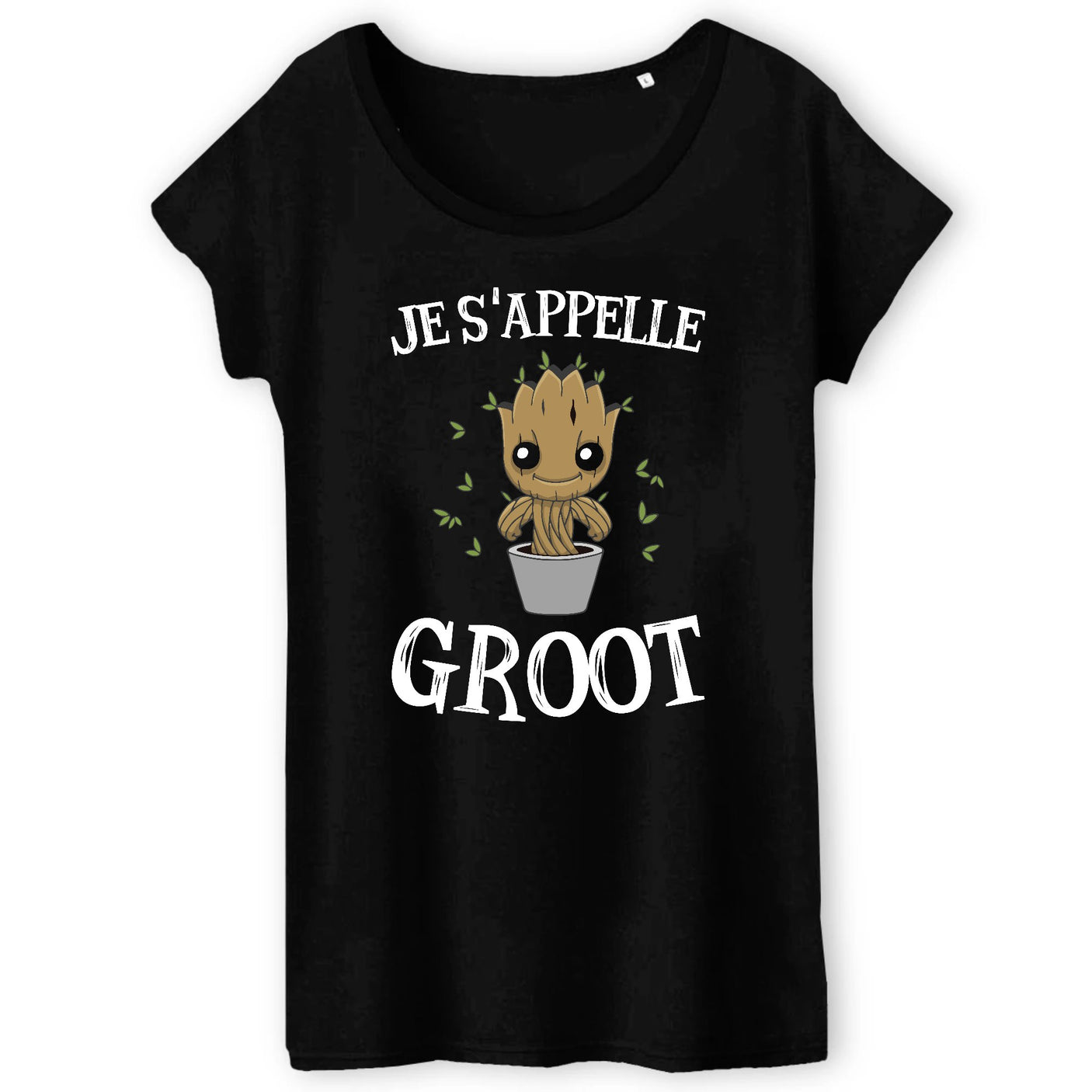 T-Shirt Femme Je s'appelle Groot 