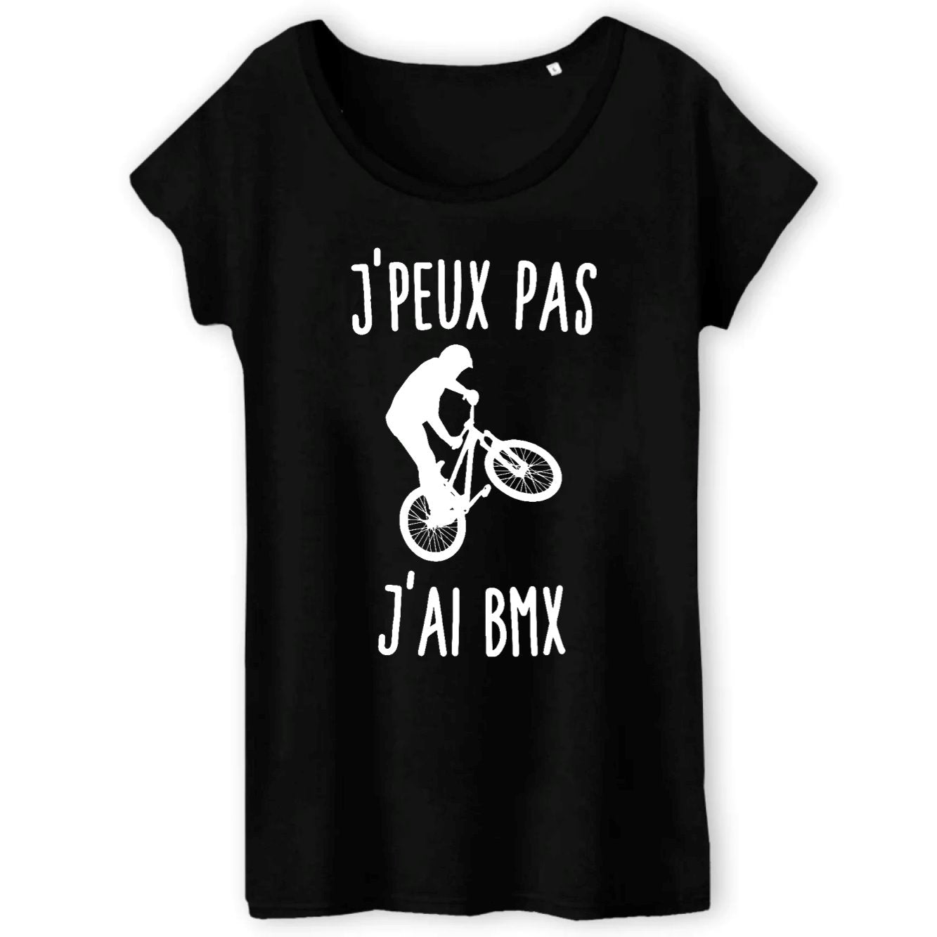 T-Shirt Femme J'peux pas j'ai BMX 