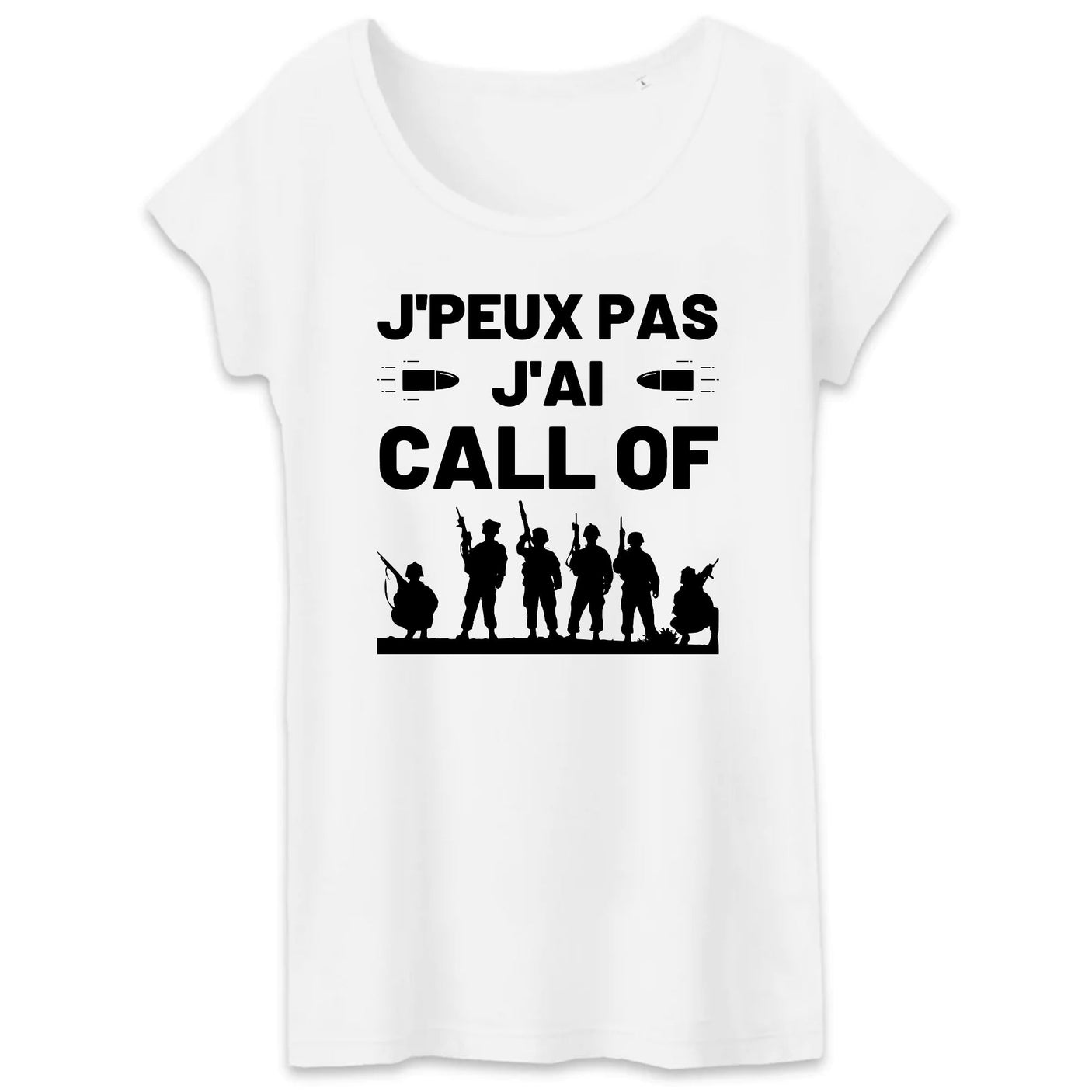 T-Shirt Femme J'peux pas j'ai call of 