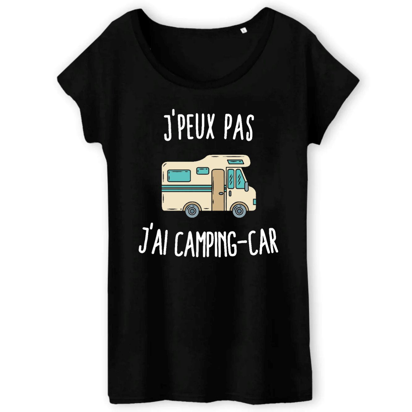 T-Shirt Femme J'peux pas j'ai camping-car 
