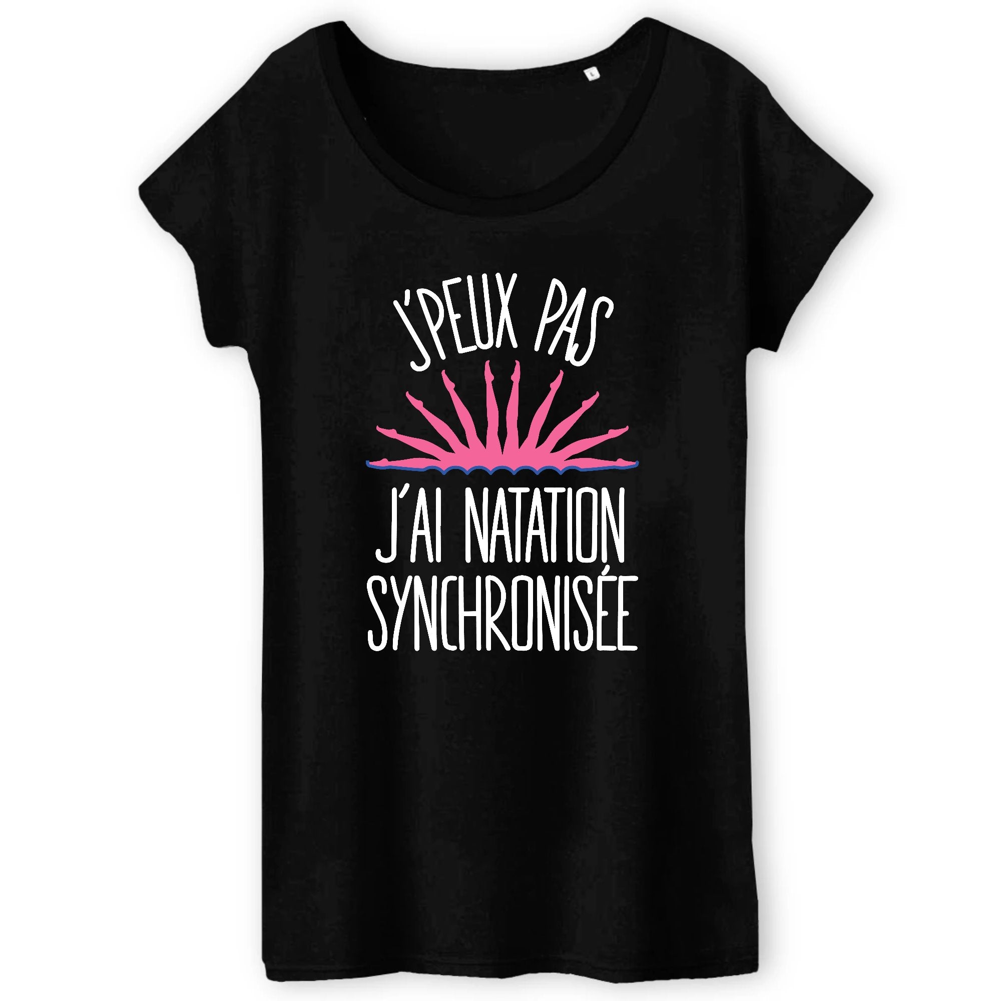 T Shirt Femme J peux pas j ai natation synchronis e Id e cadeau