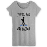 T-Shirt Femme J'peux pas j'ai paddle 