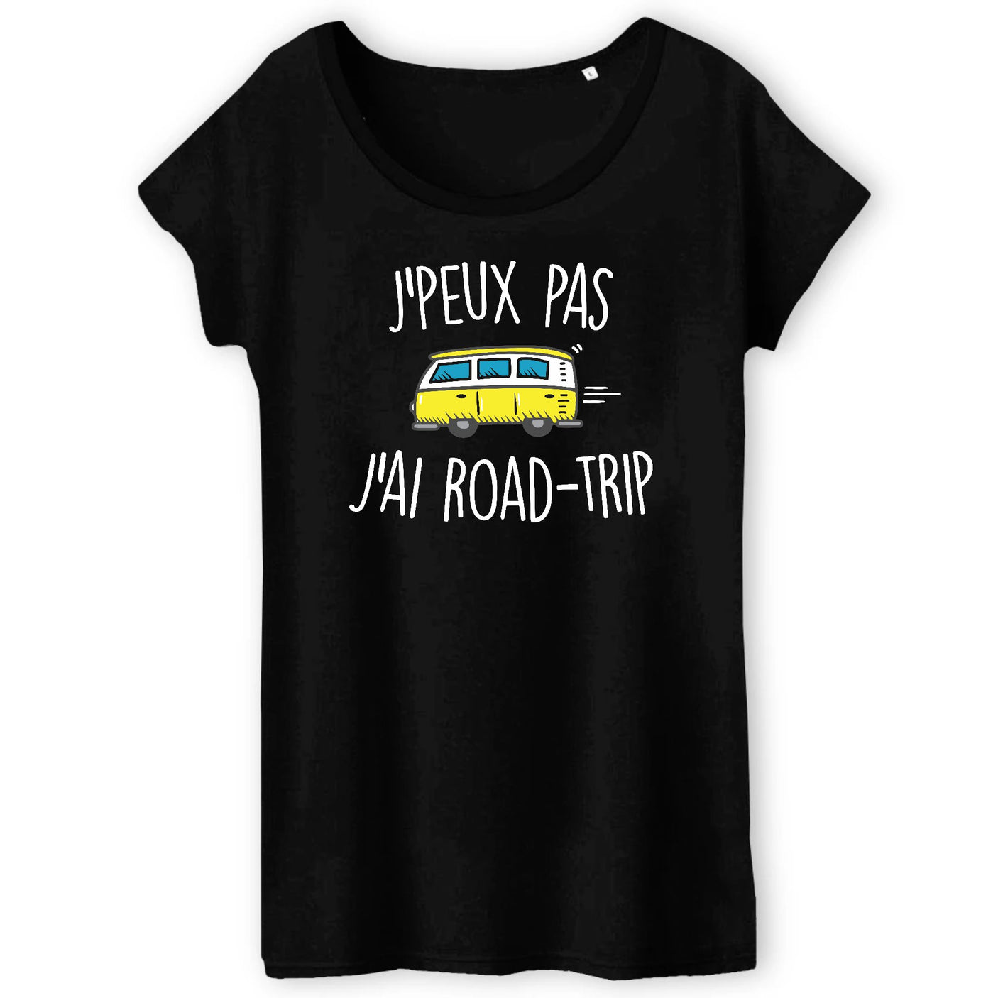 T-Shirt Femme J'peux pas j'ai road-trip 