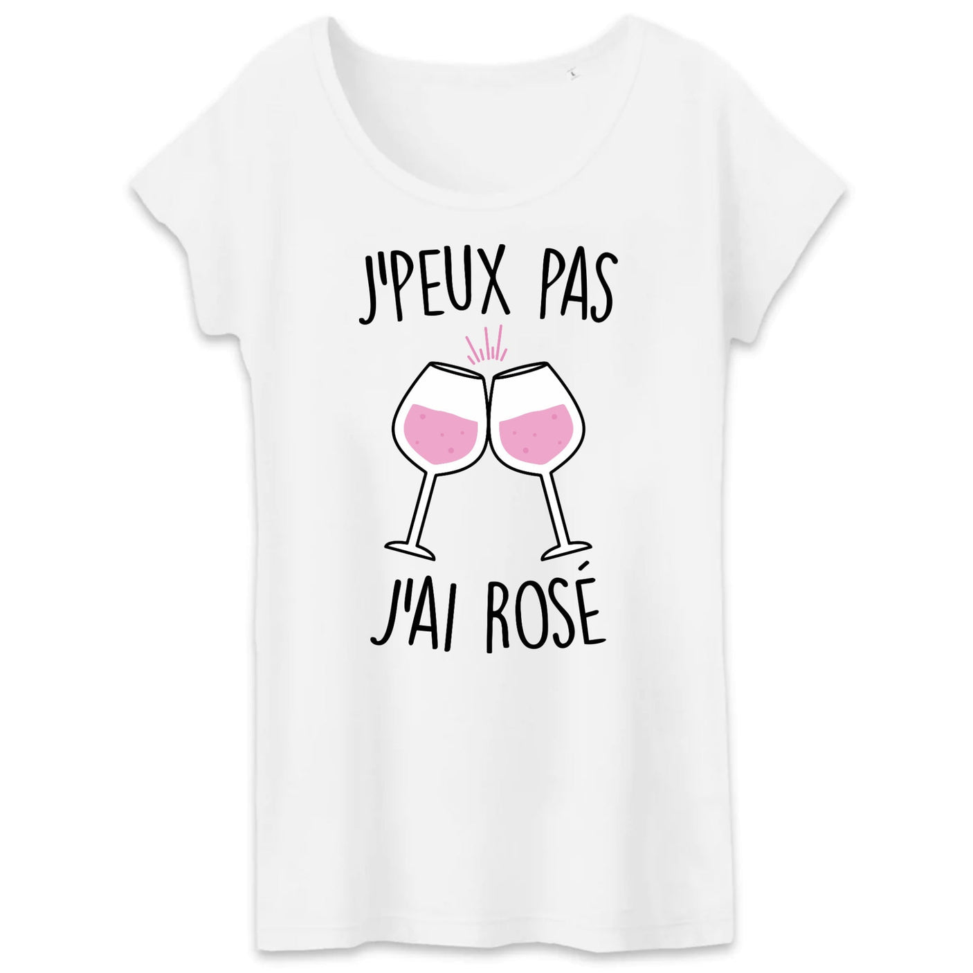 T-Shirt Femme J'peux pas j'ai rosé 