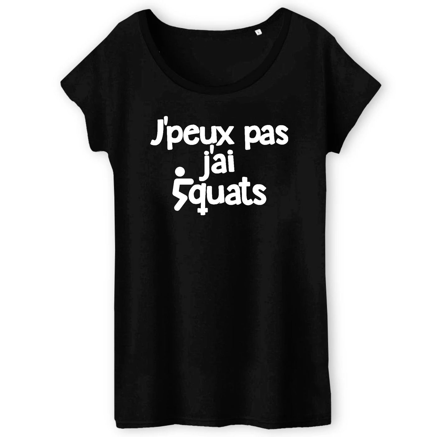 T-Shirt Femme J'peux pas j'ai squats 