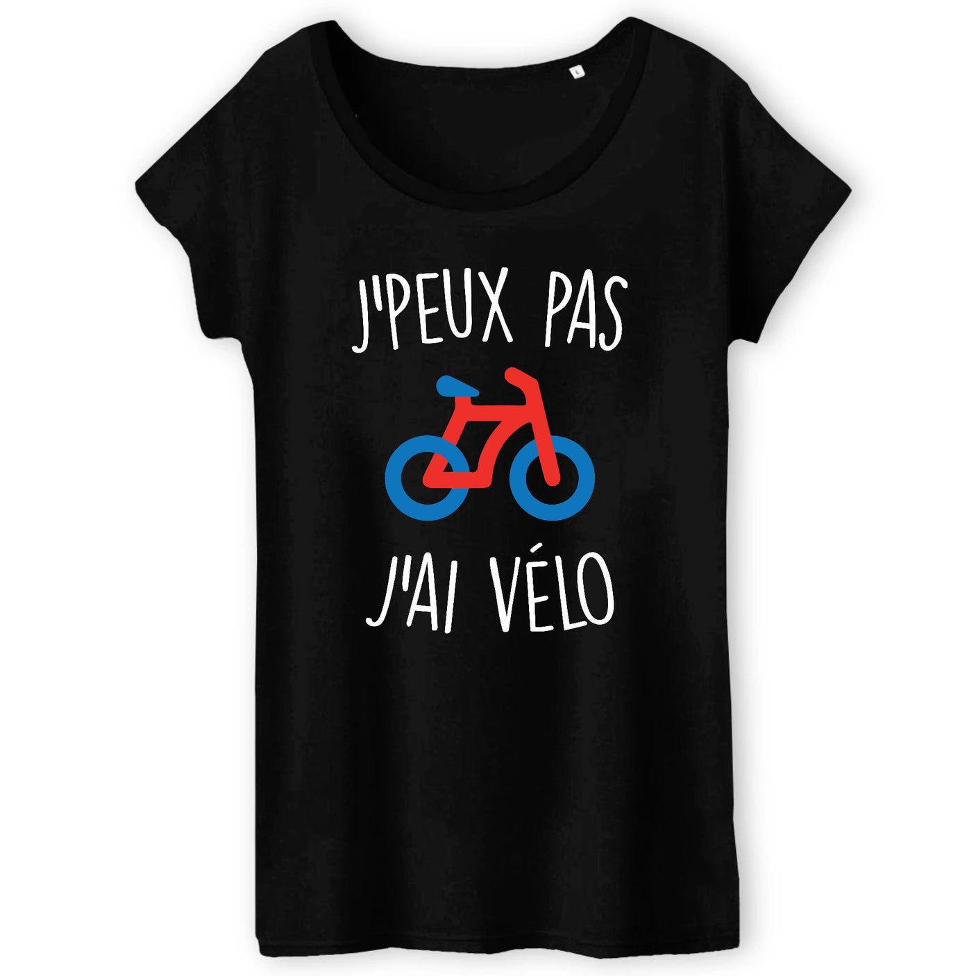 T-Shirt Femme J'peux pas j'ai vélo 