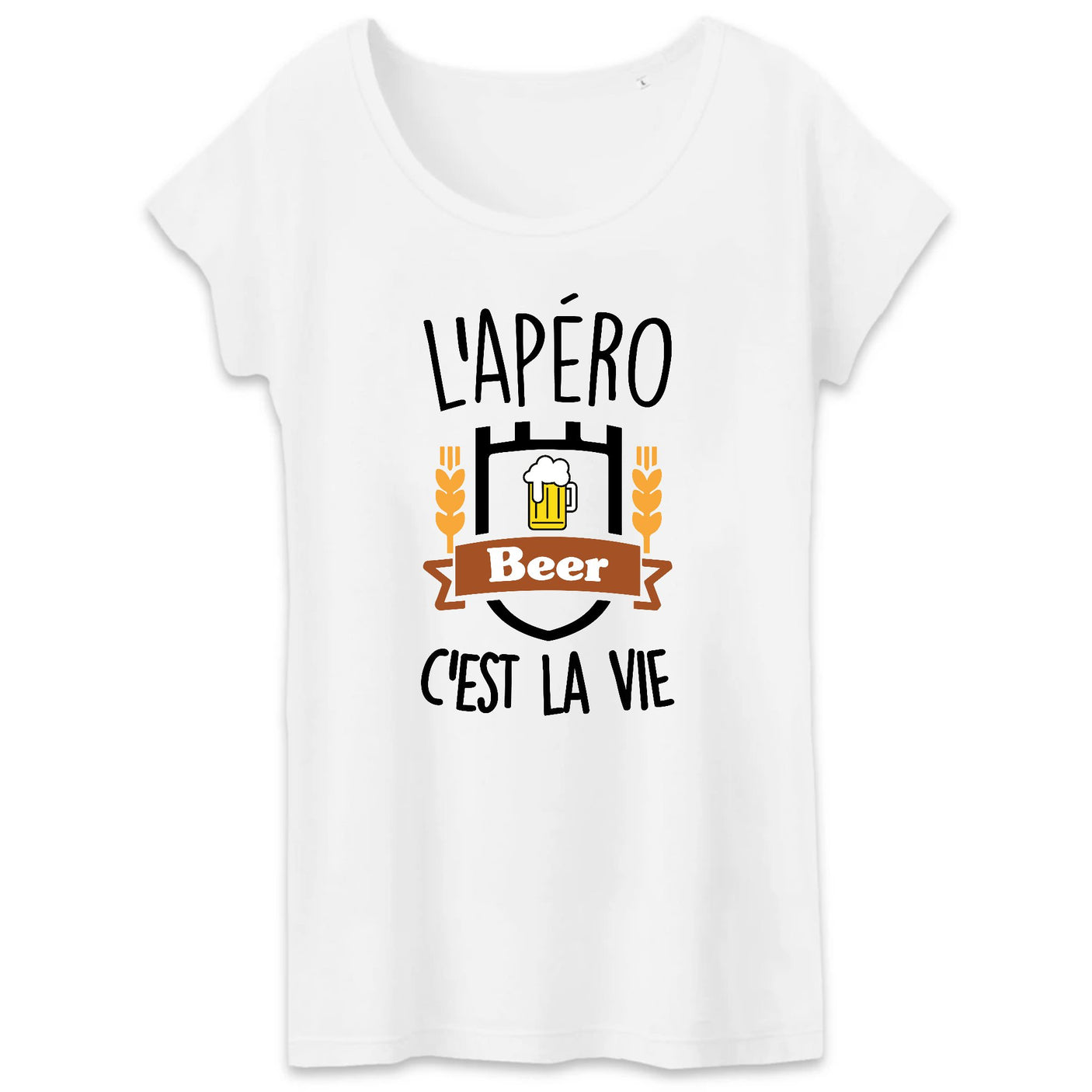 T-Shirt Femme L'apéro c'est la vie 