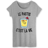 T-Shirt Femme Le pastis c'est la vie 
