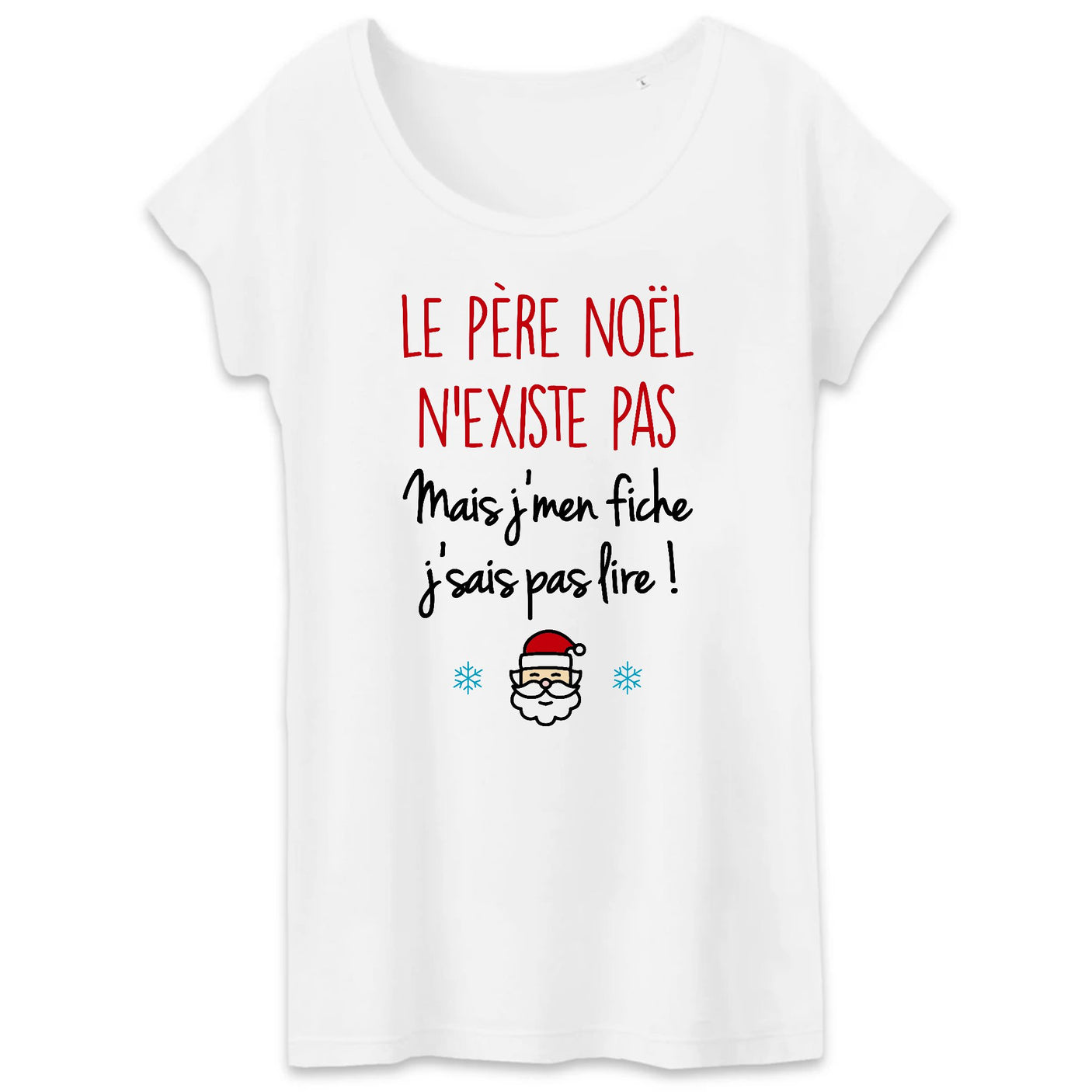 Femme Collègue Idée cadeau collègue de travail original noel T-Shirt avec  Col en V