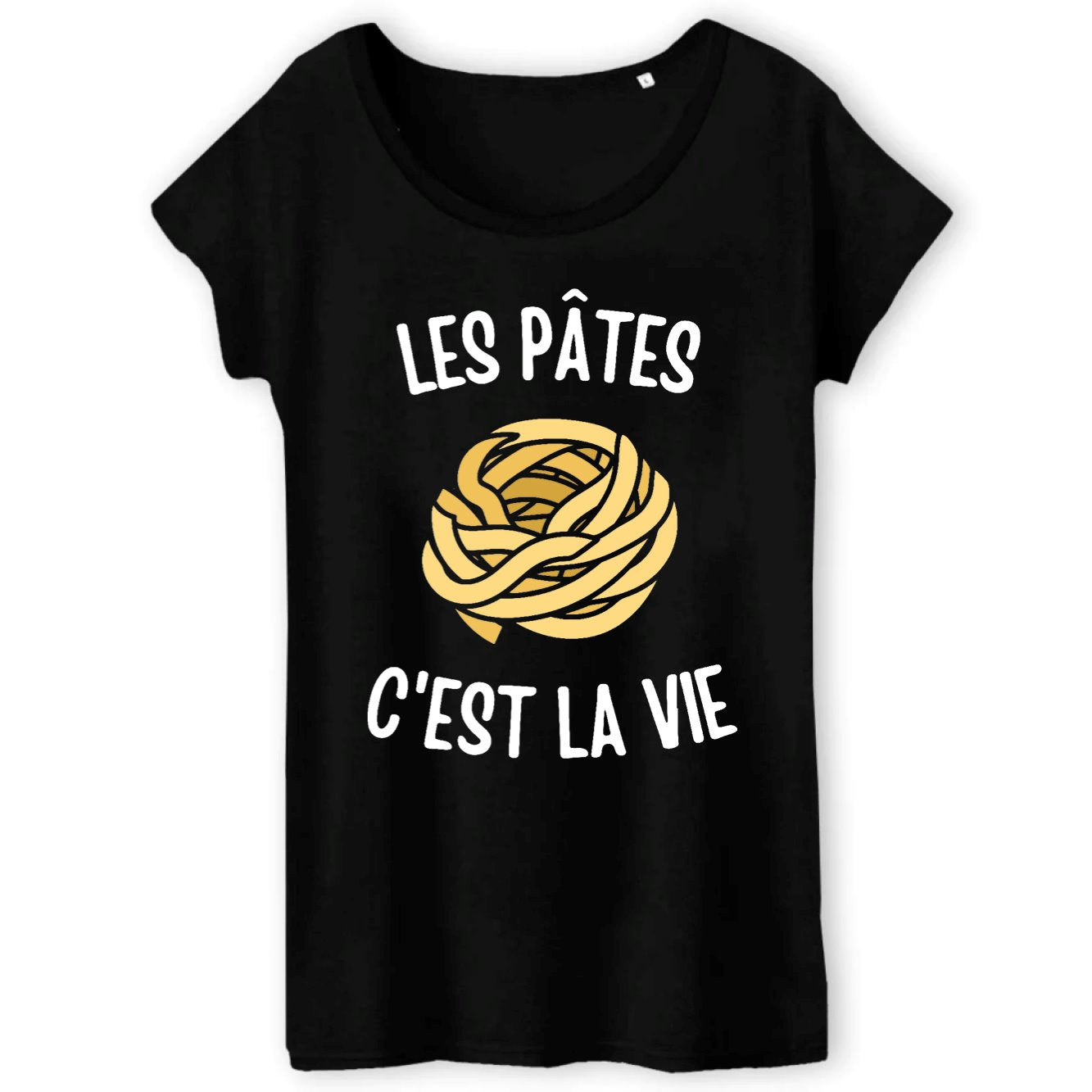 T-Shirt Femme Les pâtes c'est la vie 