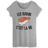 T-Shirt Femme Les sushis c'est la vie 