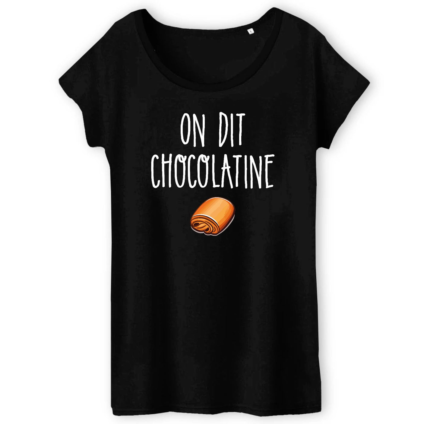 T-Shirt Femme On dit chocolatine 