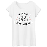 T-Shirt Femme Pédale mon amour 