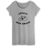 T-Shirt Femme Pédale mon amour 