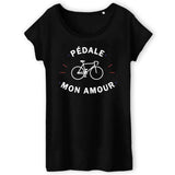 T-Shirt Femme Pédale mon amour 