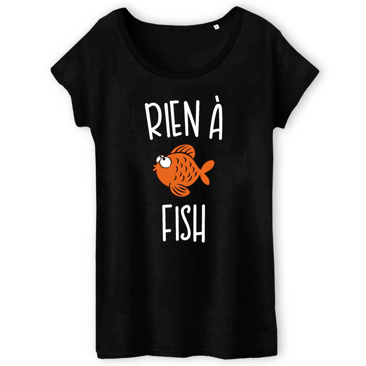 T-Shirt Femme Rien à fish 