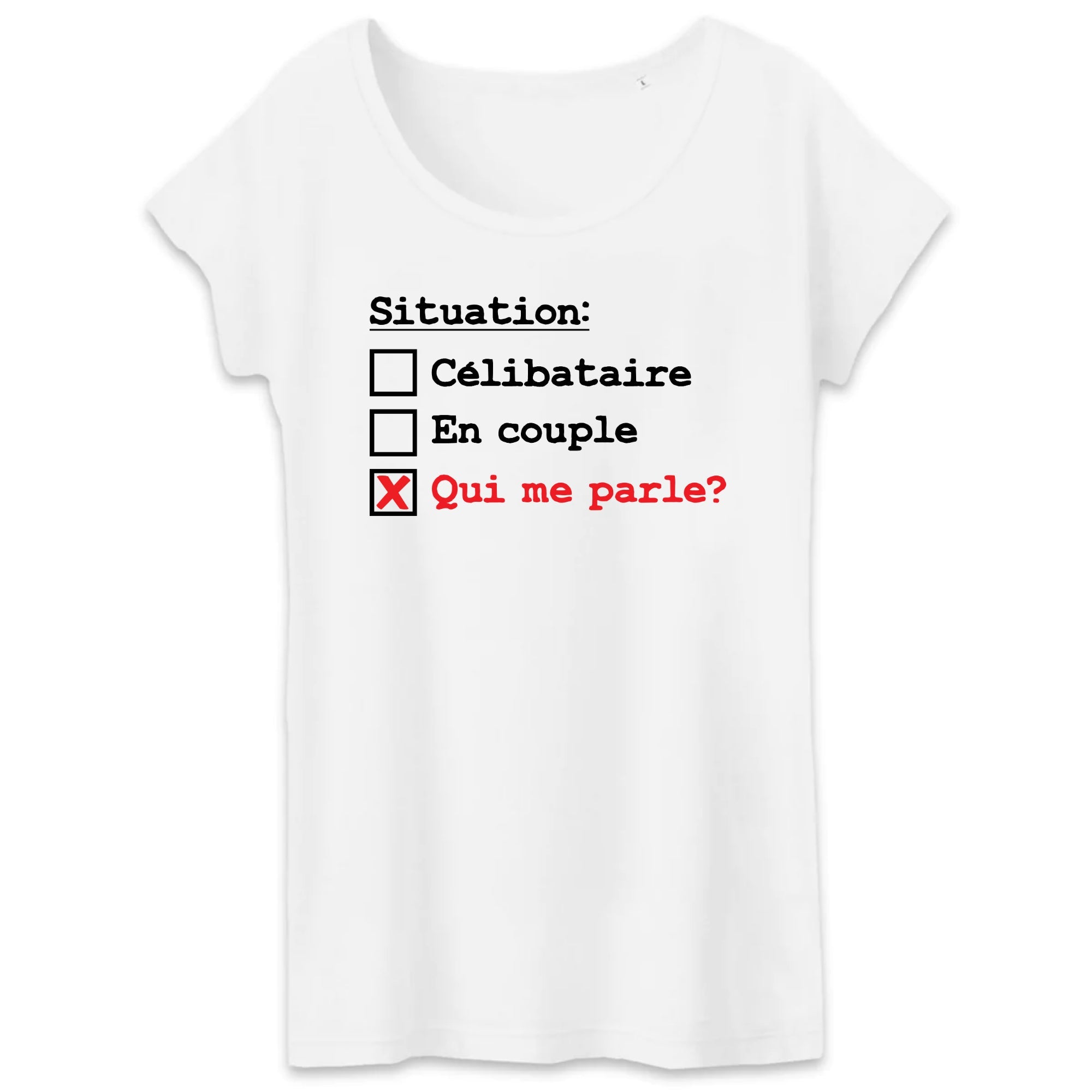 Tee shirt celibataire online femme