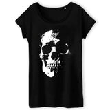 T-Shirt Femme Tête de mort 
