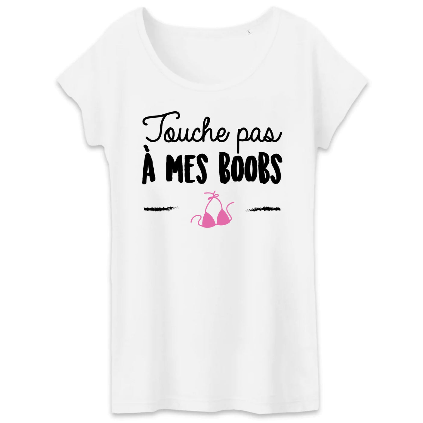 T-Shirt Femme Touche pas à mes boobs 