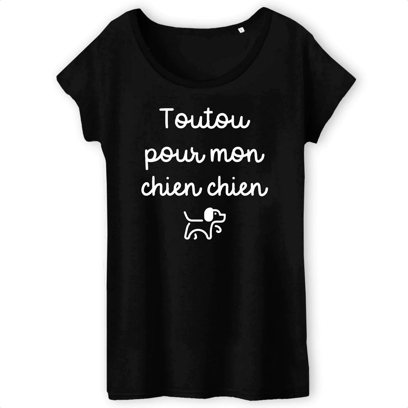 T-Shirt Femme Toutou pour mon chien chien 