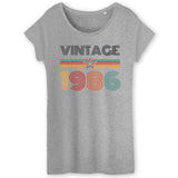 T-Shirt Femme Vintage année 1986 