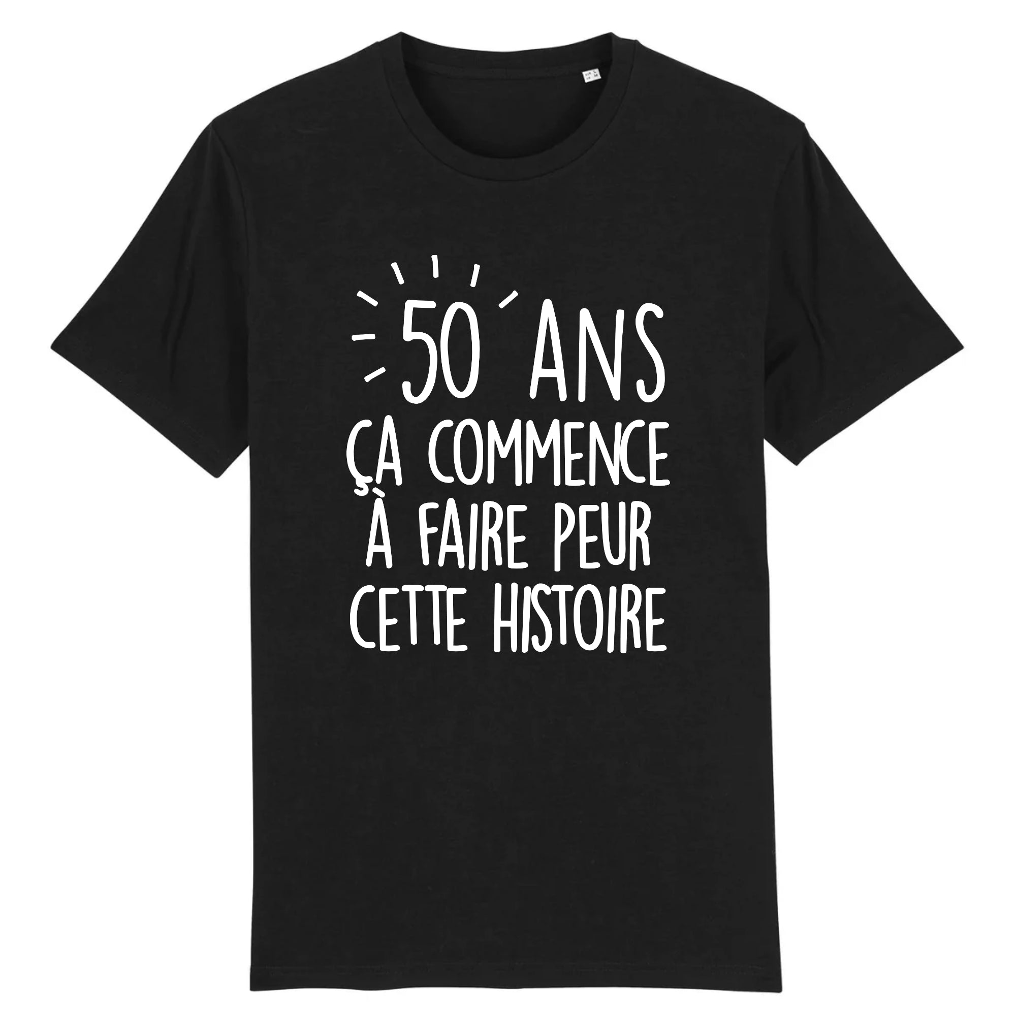 T-shirt Daytona 500 50 Ans - Noir Graphique Taille L - Future Car