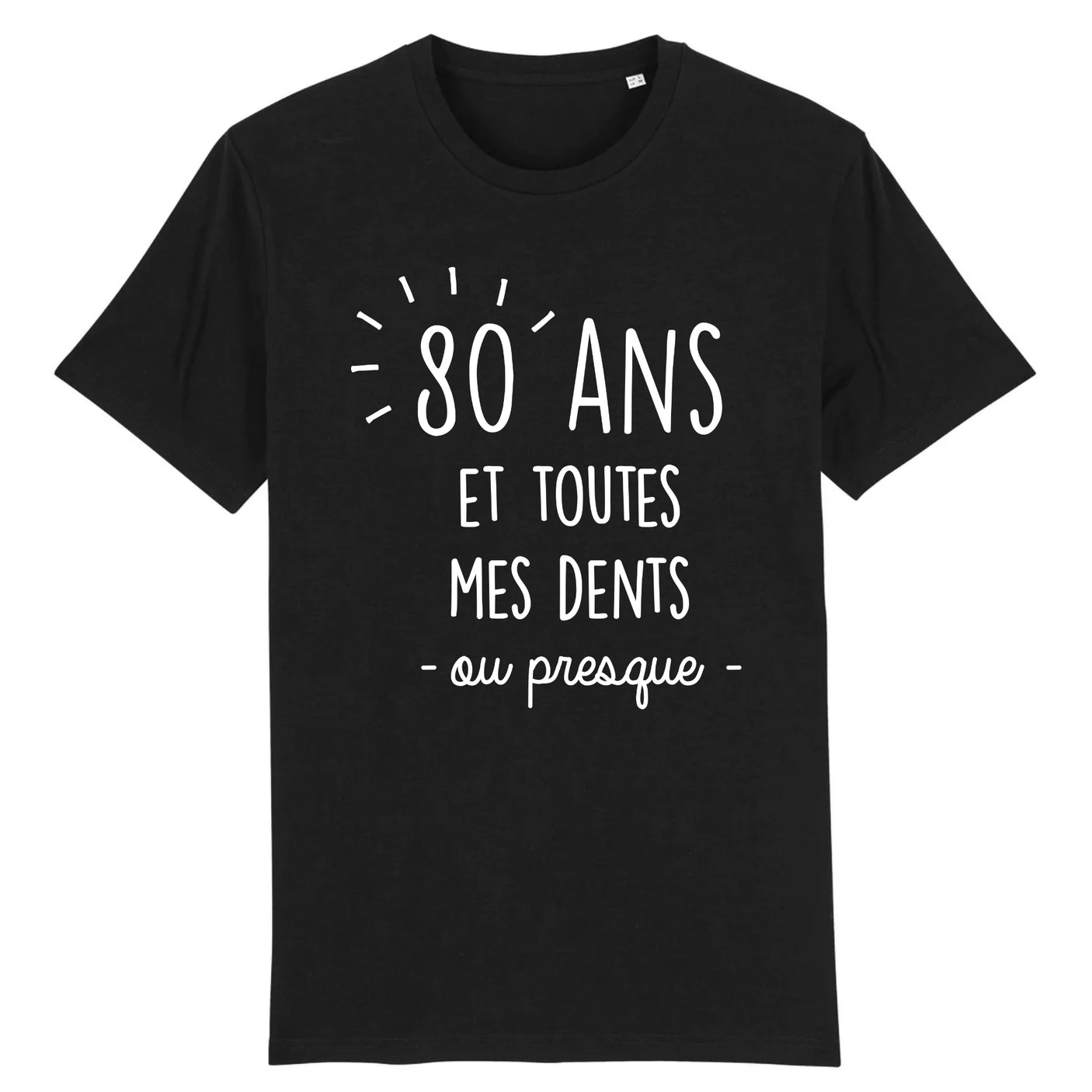 T-Shirt Homme Anniversaire 80 ans 