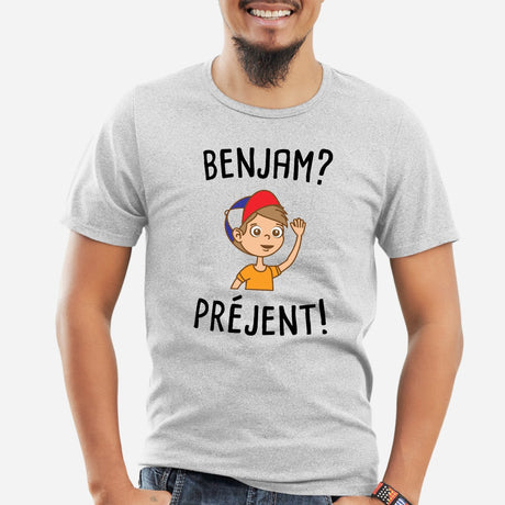 T-Shirt Homme Benjam prejent Gris