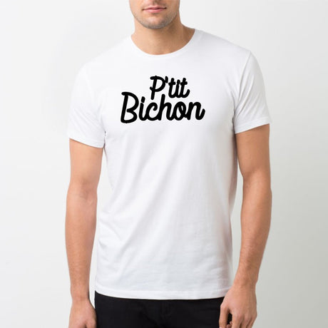 T-Shirt Homme Bichon Blanc