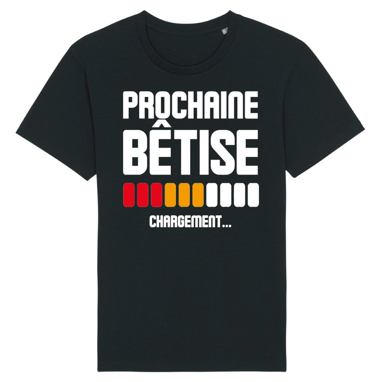 T-Shirt Homme Chargement prochaine bêtise 