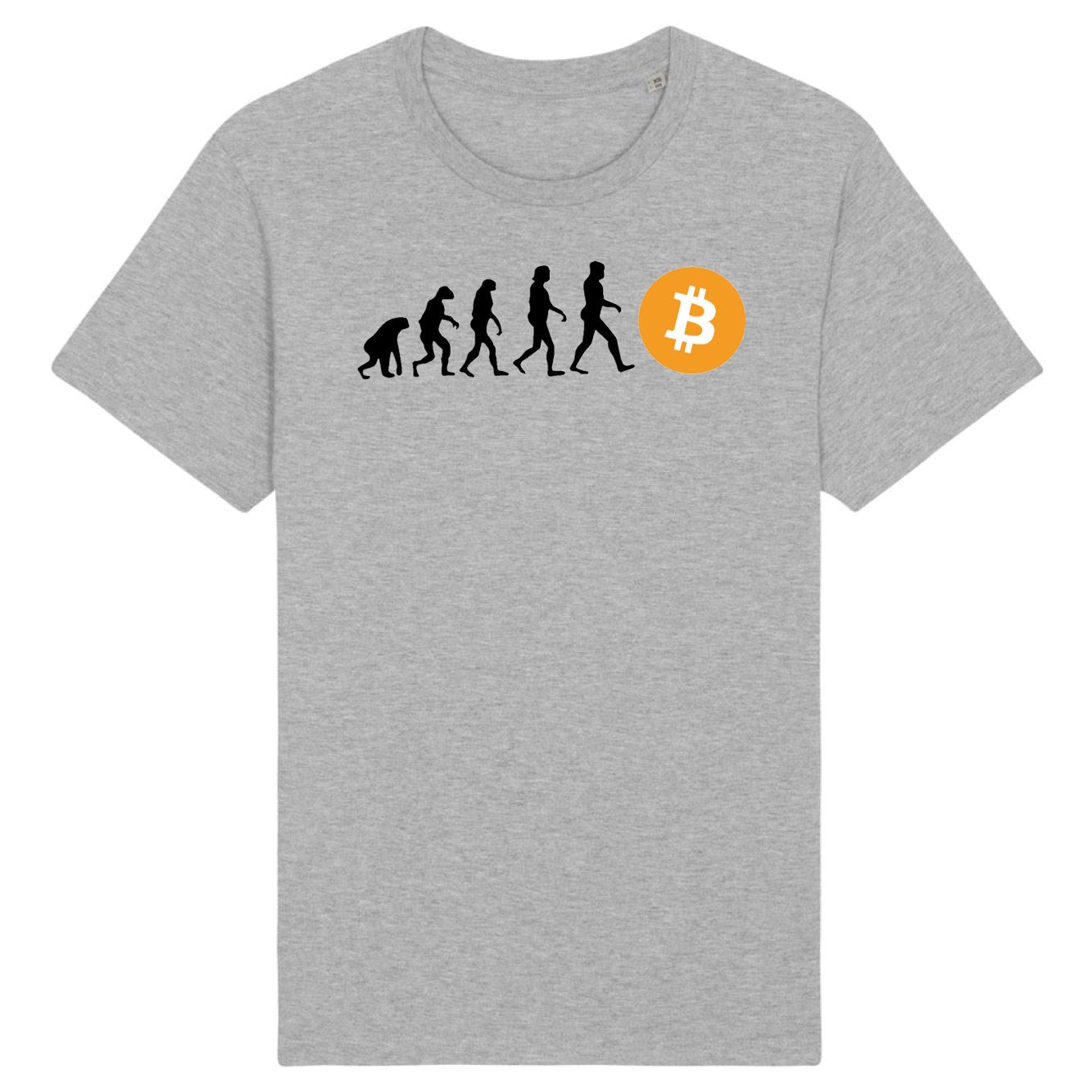 T-Shirt Homme Évolution Bitcoin 