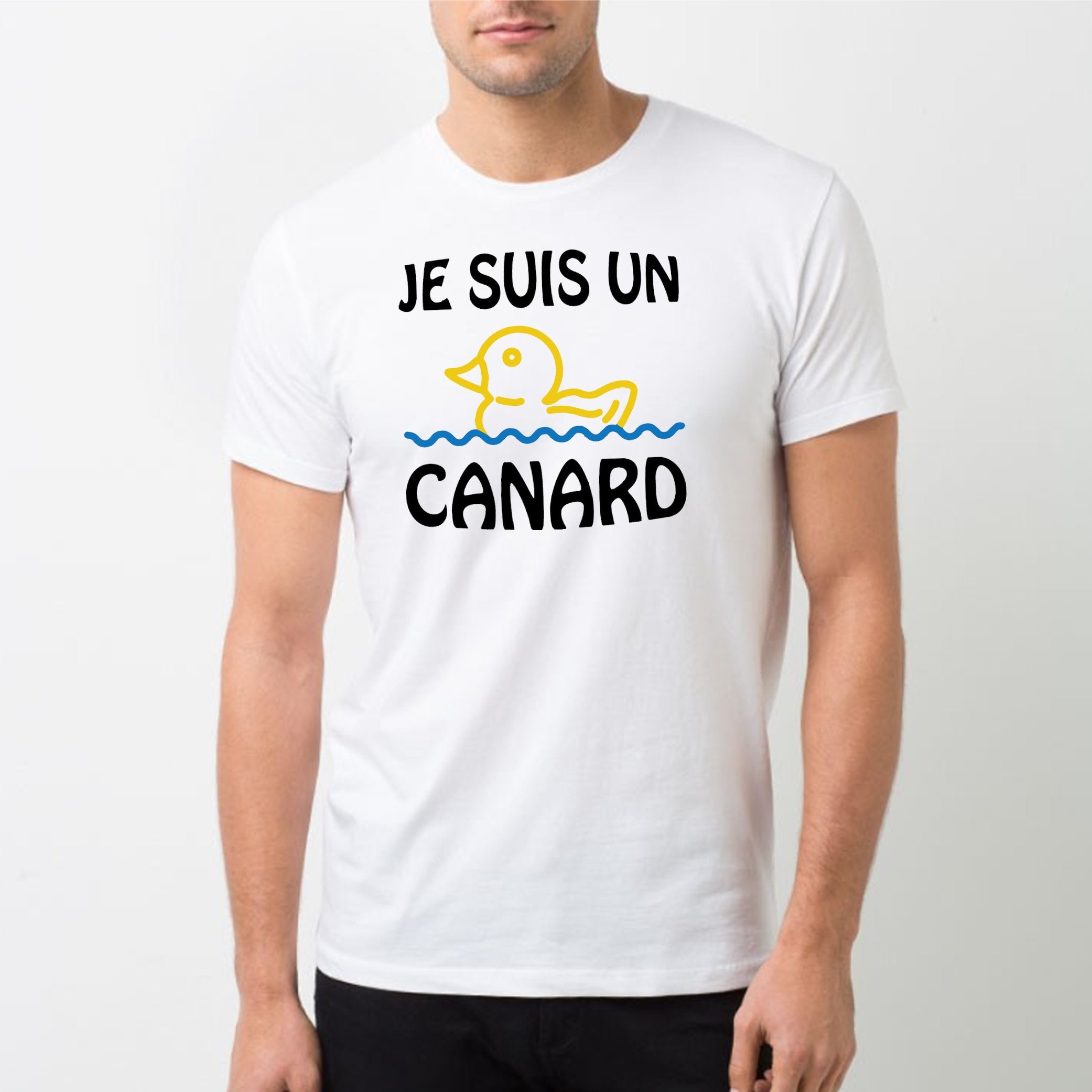 T Shirt Homme Je suis un canard Id e cadeau original