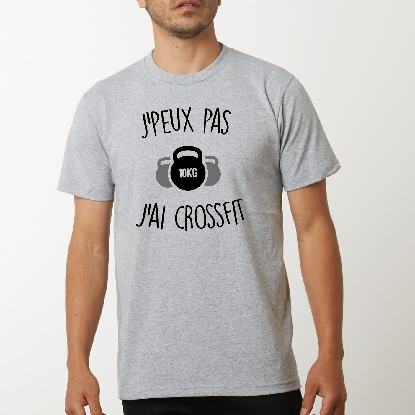 T-shirt Personnalisé J'peux Pas J'ai CrossFit
