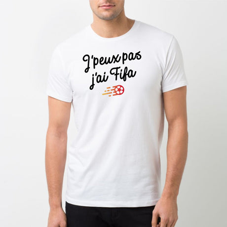 T-Shirt Cadeau Fan De Foot - J'Peux Pas J'ai Football - FIFY STORE