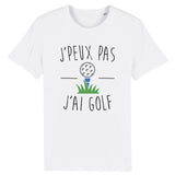 T-Shirt Homme J'peux pas j'ai golf 