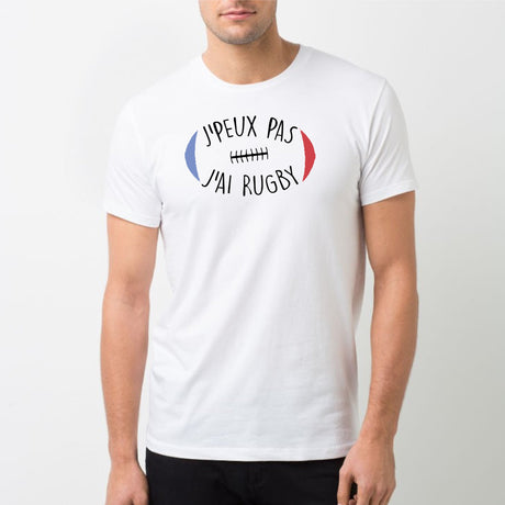 Idée Drôle Cadeau Sportif Joueur Rugby J'Peux Pas J'ai Rugby T-Shirt
