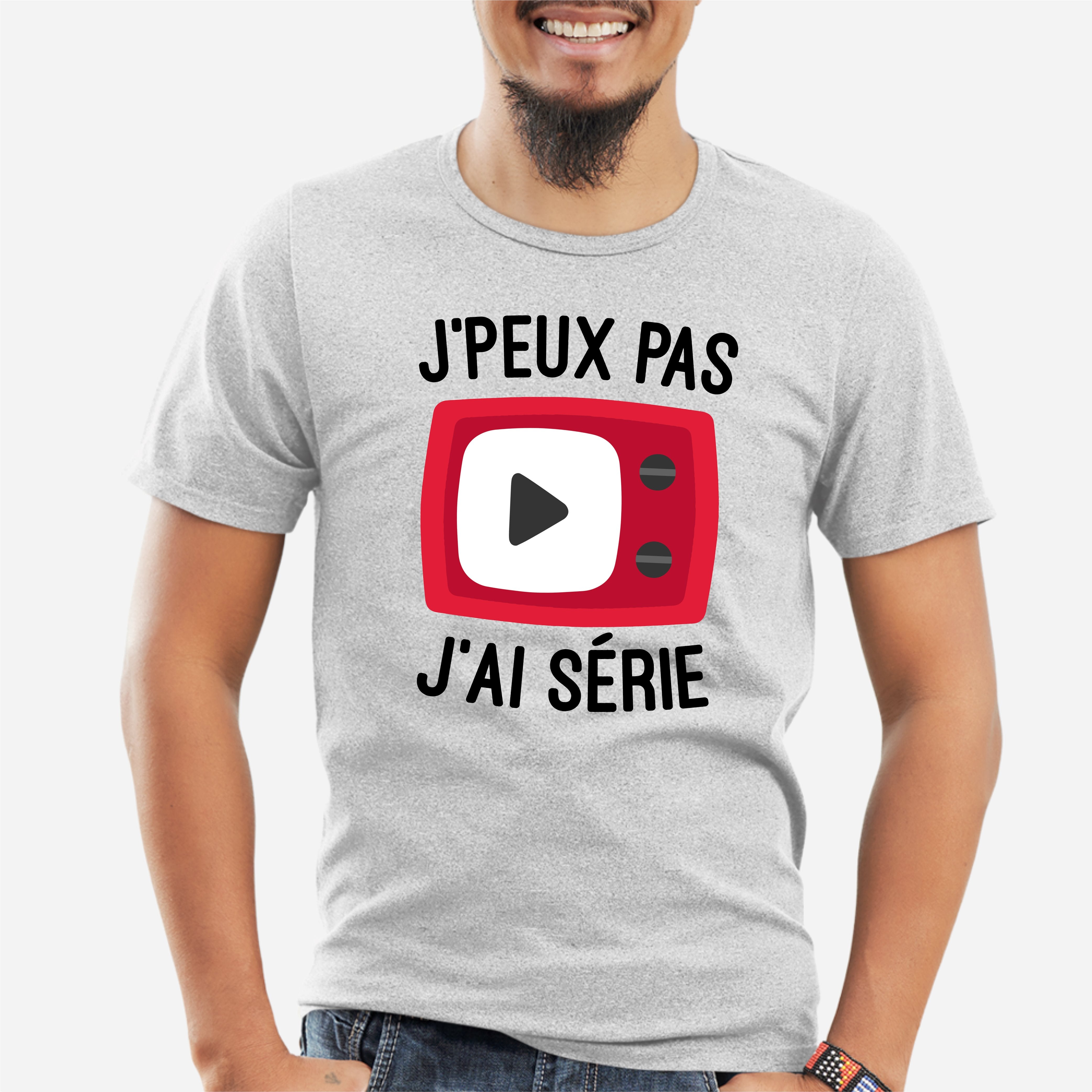 T-shirt femme personnalisé : J'peux pas j'ai triathlon