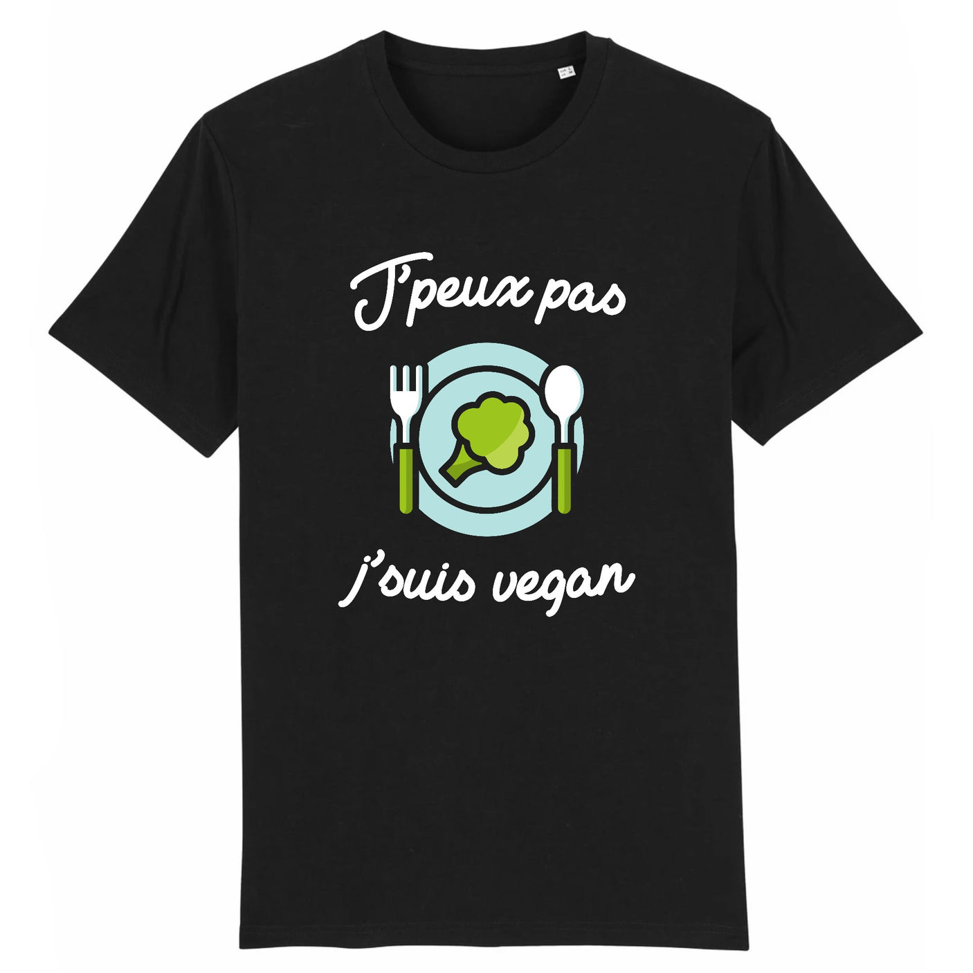 T-Shirt Homme J'peux pas j'suis vegan 