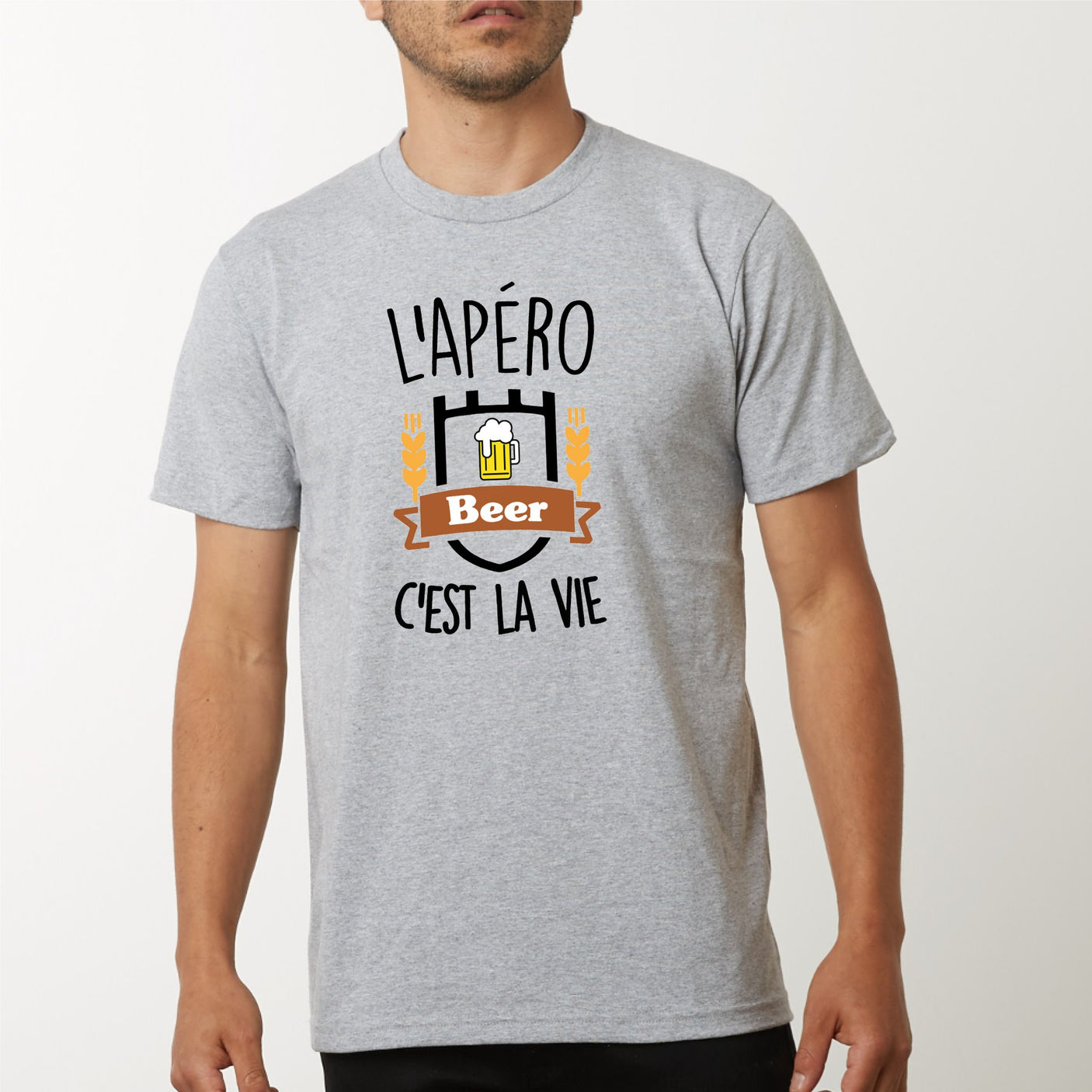 Tee-shirt cadeau humour homme apéro