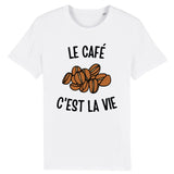 T-Shirt Homme Le café c'est la vie 