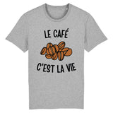 T-Shirt Homme Le café c'est la vie 