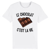 T-Shirt Homme Le chocolat c'est la vie 