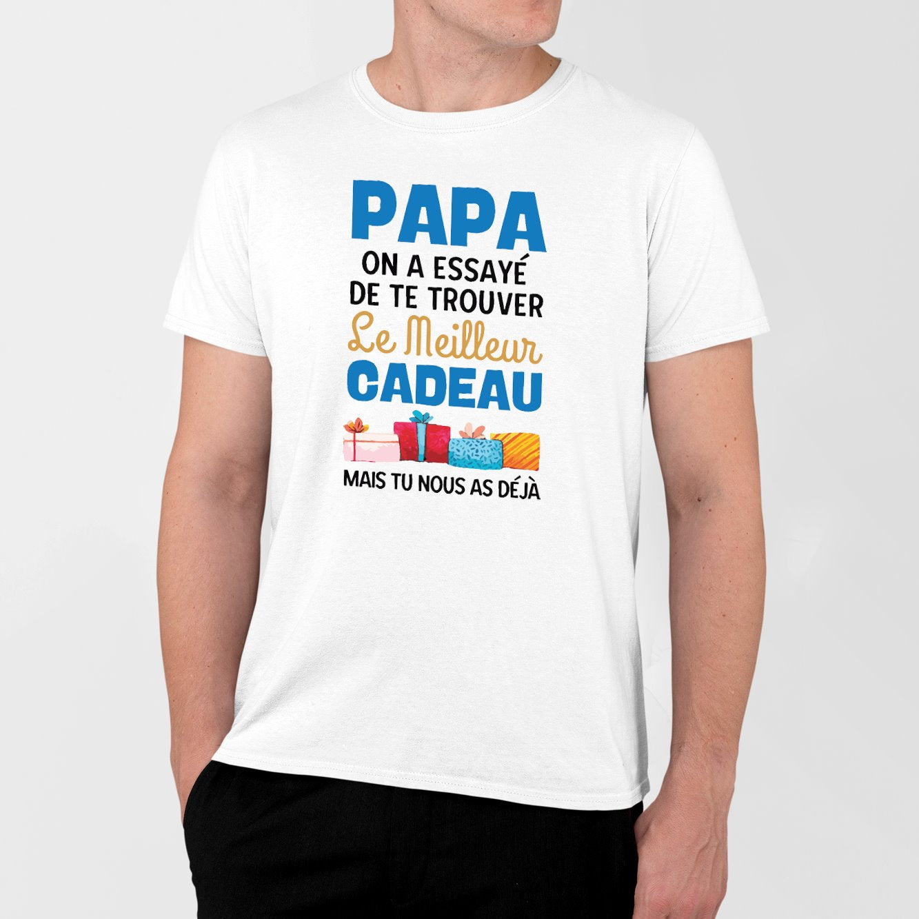 Camping Papa Gift for Him Father's Day Crewneck Sweatshirt - TeeHex