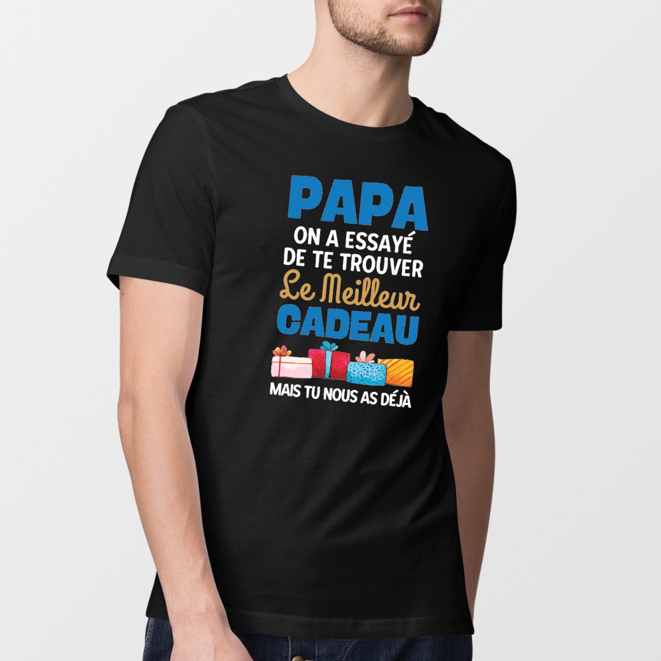 Papa Cadeau On a Essayé Idée Cadeau Homme' T-shirt Homme